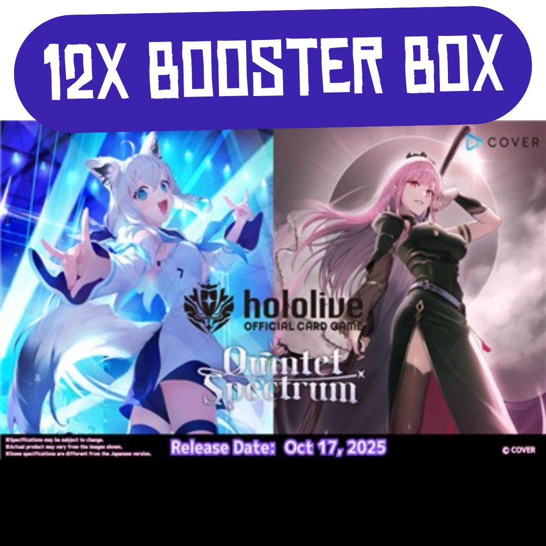 Hololive Official Card Game: Quintet Spectrum - Case (12 Box) (EN)