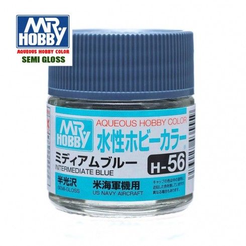 H-56 Azul Intermedio Satinado Gunze  Hobby Color