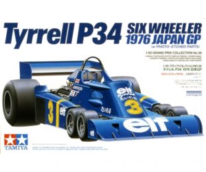 Tamiya: 1:20 Tyrrell P34 1976 Japan GP w/PE (TAM20058)
