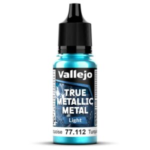 Vallejo: True Metallic Metal – Serie Light. 112 Turquesa Hidra 18ml