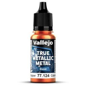 Vallejo: True Metallic Metal – Serie Base. 124 Cobre Antiguo 18ml