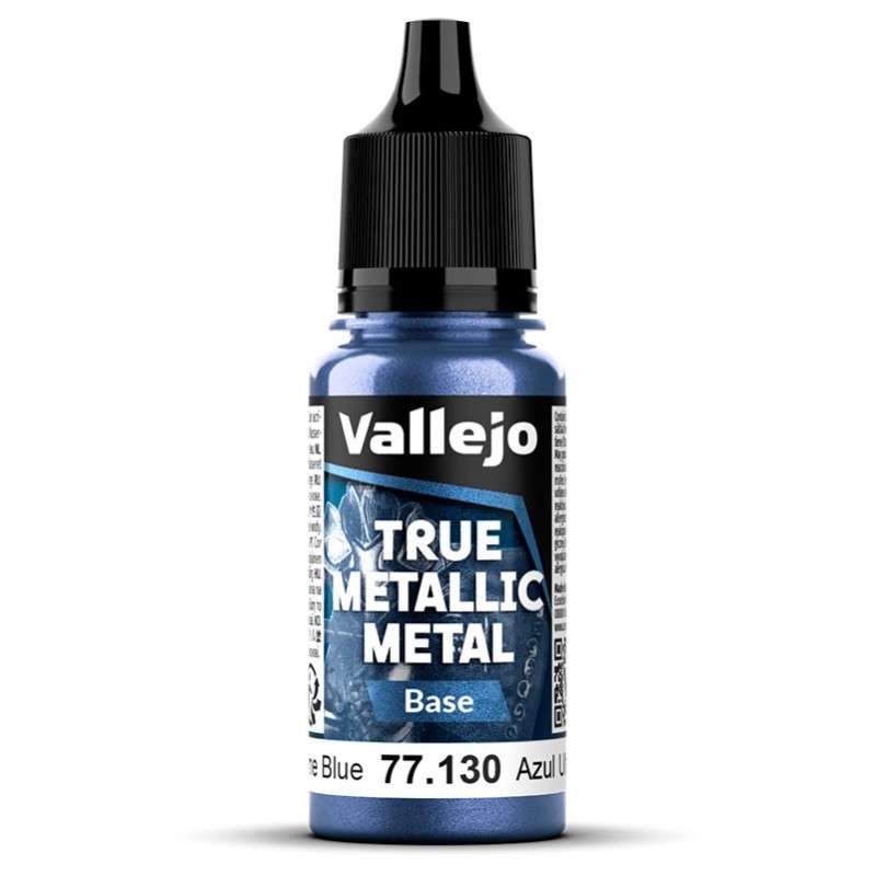 Vallejo: True Metallic Metal - Serie Base. 130 Azul Ultramar 18ml