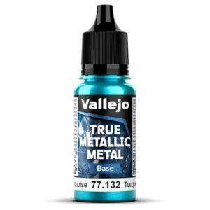 Vallejo: True Metallic Metal – Serie Base. 132 Turquesa Hidra 18ml