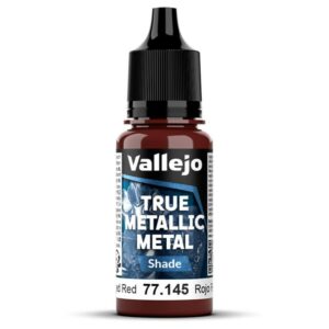 Vallejo: True Metallic Metal – Serie Shade. 145 Rojo Forjado 18ml