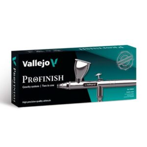 Vallejo Aerógrafo Profinish By Vallejo, Gravity System, Two In One (90002)