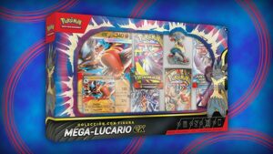 Pokemon TCG: Colección con figura – Mega-Lucario EX