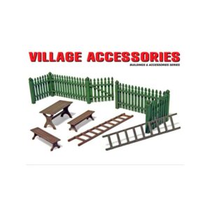 MiniArt: Accesorios Village Acc., escala 1/35