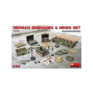 MiniArt: German Grenades & Mines Set, escala 1/35 (35258)