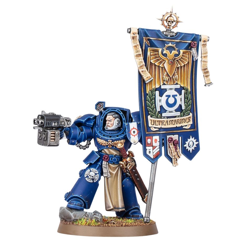 Warhammer 40000: Space Marines - Anciano con Armadura de Exterminador (48-104)