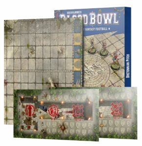 Blood Bowl: Bretonnian team pitch & dugout (202-61)