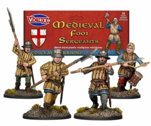Victrix: Medieval Foot Sergeants (VXM006)