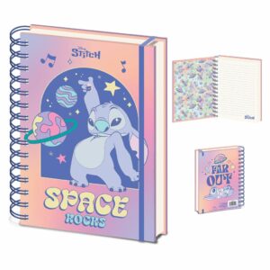 Lilo & Stitch: A5 Wiro Notebook – Planetary