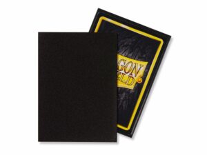 Dragon Shield: Standard Sleeves – Matte Black (100 Sleeves)