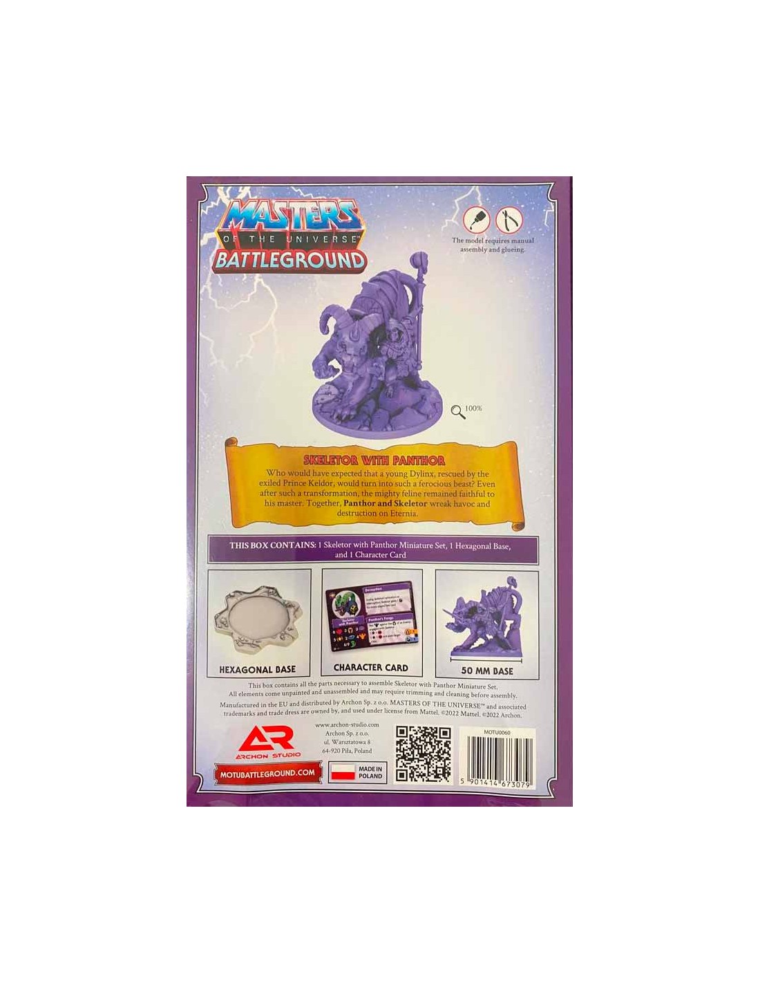 MOTU Battleground: Skeletor With Panthor - Imagen 2