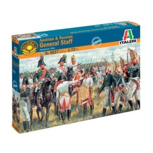 1:72 Italeri: Figuras ecuestres Austrian & Russian General Staff