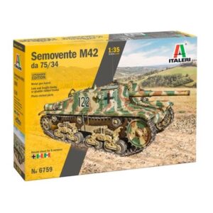 1:35 Italeri: Tanque Semovente M42 da 75/34 Upgraded Edition