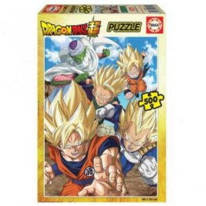 Puzle: 500 Piezas – Dragon Ball Super Sayans