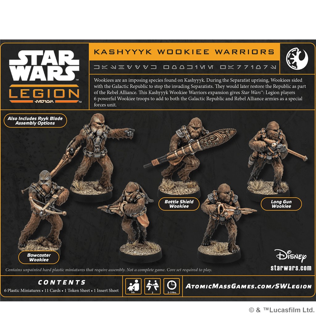 Star Wars Legion: Kashyyyk Wookiee - Imagen 4