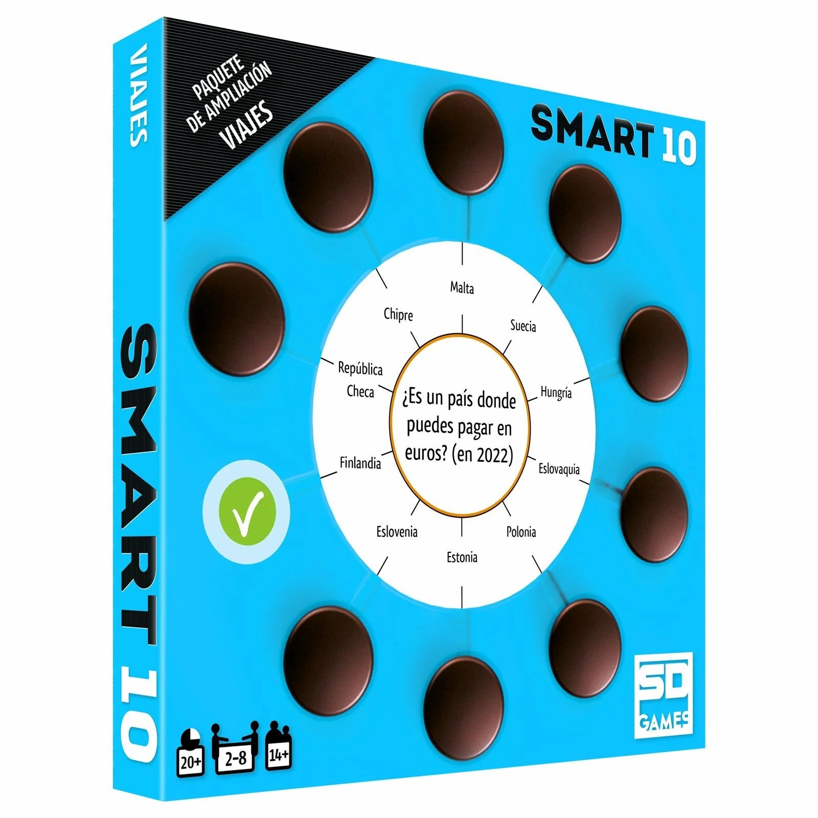 Smart 10: Paquete de Ampliacion - Viajes