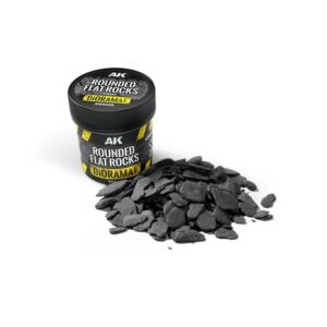 AK: Rounded Flat Rocks 100ml (AK8302)
