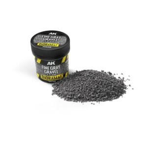 AK: Fine Gray Gravel 1-3 Mm 100ml (AK8308)