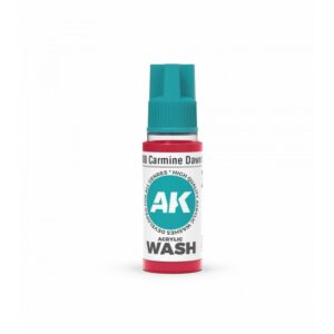 AK: Acrylic Wash – Carmine Dawn Wash 18 Ml (AK19308)