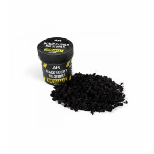 AK: Black Rubber Big Stones (AK8315)