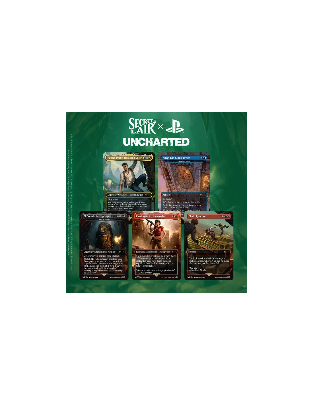 MTG: Secret Lair - Play Station: x Uncharted (Non foil) (Inglés)