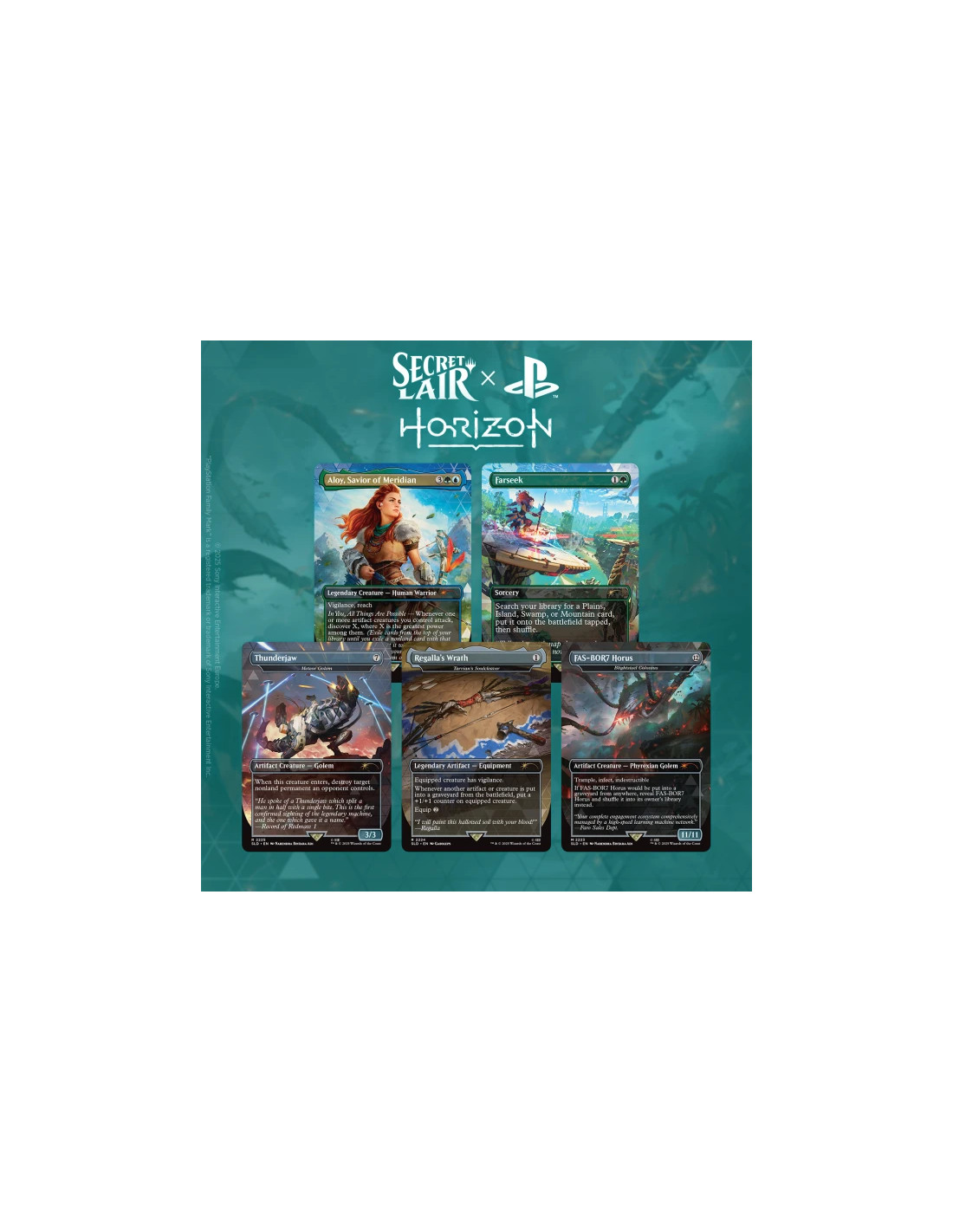MTG: Secret Lair - Play Station: x Horizon: Into the Forbidden West (Non foil) (Inglés)