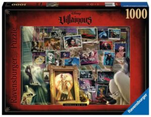 Puzle: 1000 Piezas – Disney Villainous Cruela