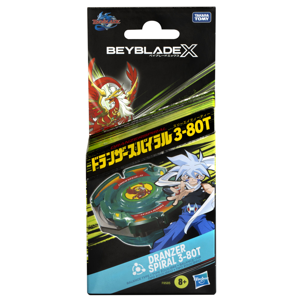 Beyblade: X Dranzer Spiral 3-80T Anniversary X-Over (Booster Pack)