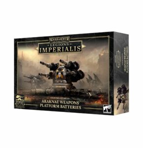 Legions Imperialis: Loyalist Legiones – Araknae Weapons Platform Batteries (03-101)