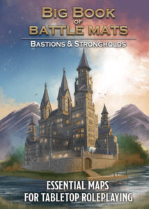 Big Book Of Battle Mats: Bastions and Strongholds (Ingles)