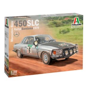 1:24 Italeri: Coche carreras MB 450 SLC Rallye Bandama 1979 (3632)