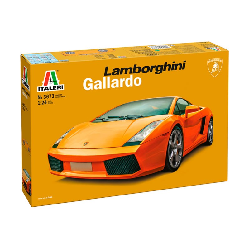 1:24 Italeri: Coche Lamborghini Gallardo (3673)