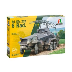 1:72 Italeri: Vehículo Militar Sd.Kfz. 232 6 Rad. (97032)