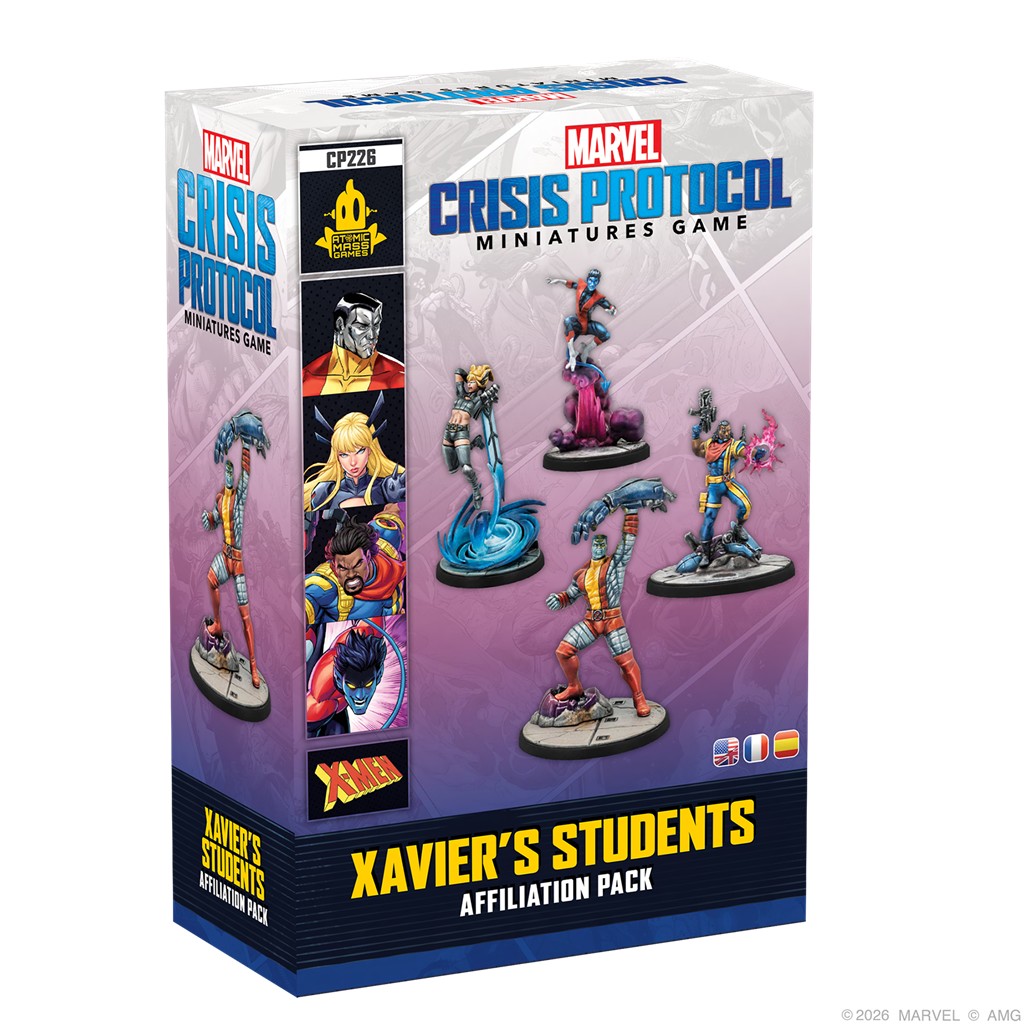 Marvel Crisis Protocol: Xaviers Students Affiliation Pack