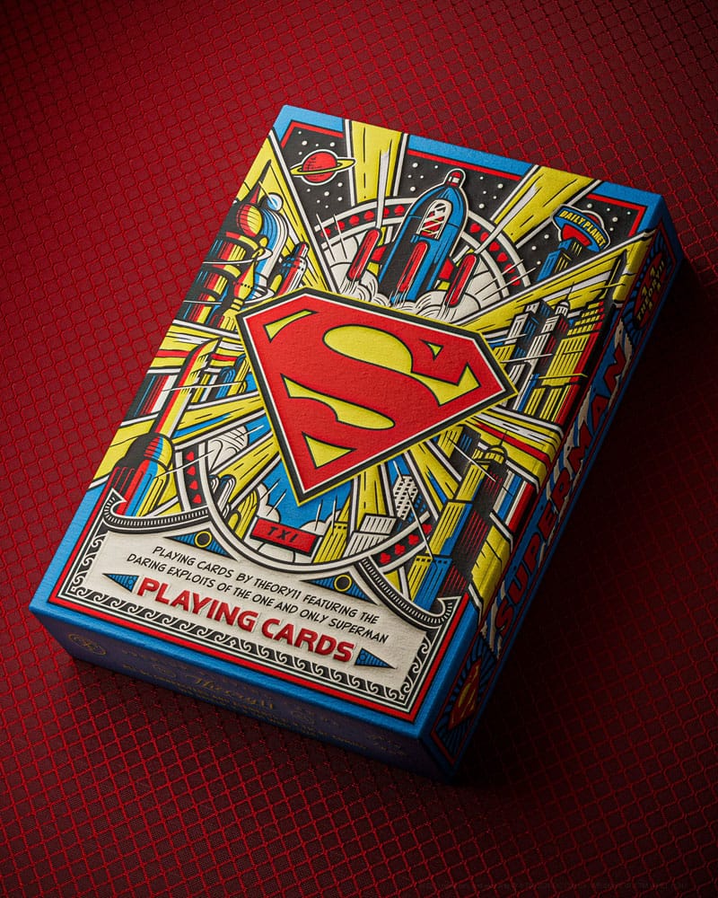 DC Comics: Superman: The Man of Steel - Baraja de cartas (Poker)