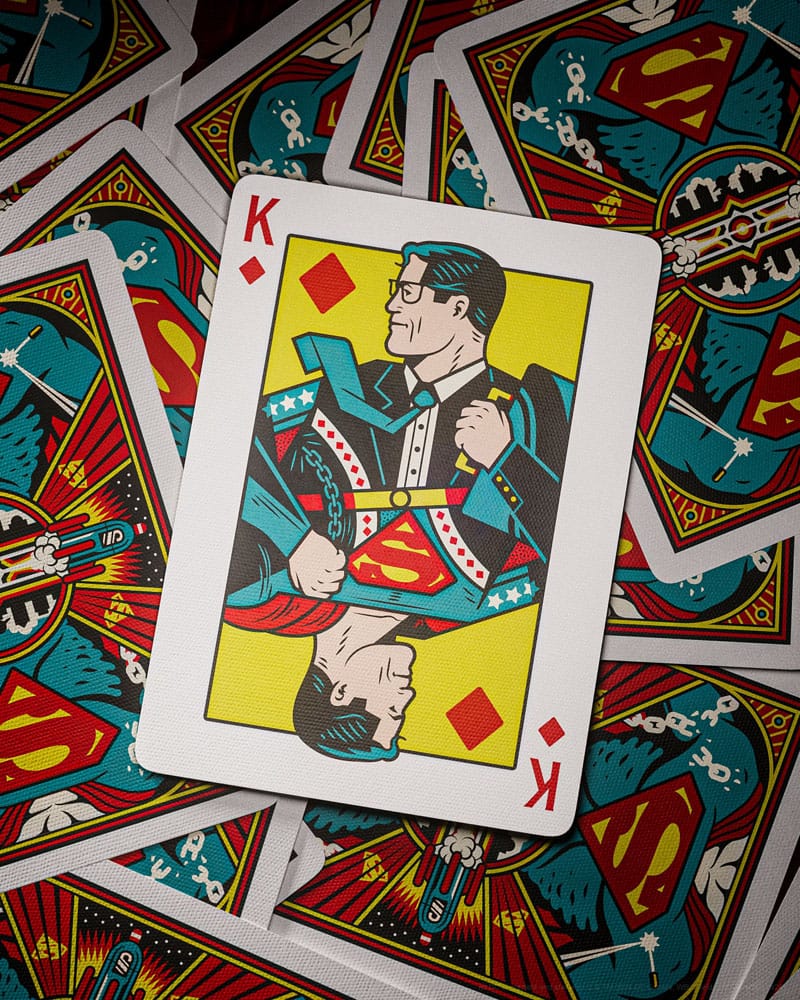 DC Comics: Superman: The Man of Steel - Baraja de cartas (Poker) - Imagen 2
