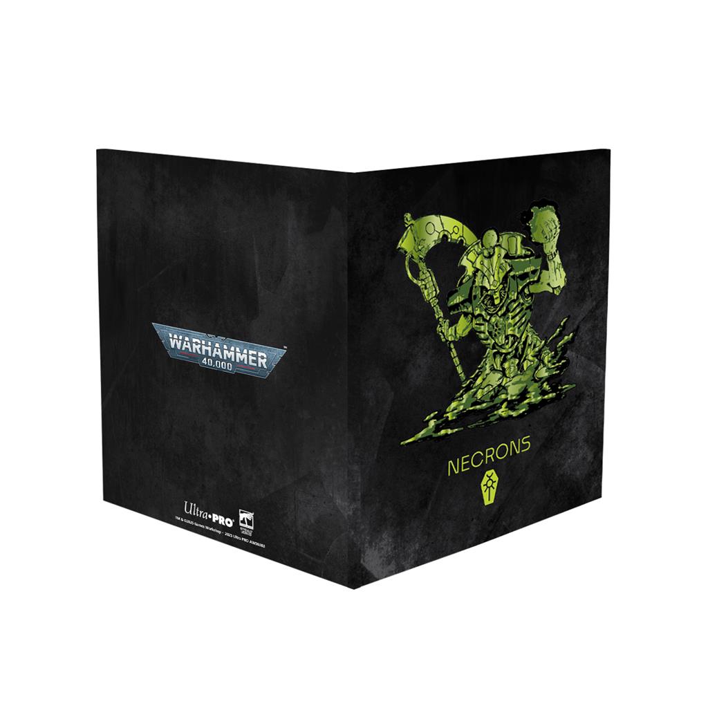 Ultra Pro: Codex Aligned Datasheet & Index Card Folio - Warhammer 40000 (Necron)