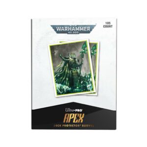 Ultra Pro: Apex Deck Protector Sleeves Premium – Warhammer 40000 (Necron)