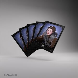 Star Wars Unlimited: A Lawless Time – Premium Art Sleeves (Leia Organa)