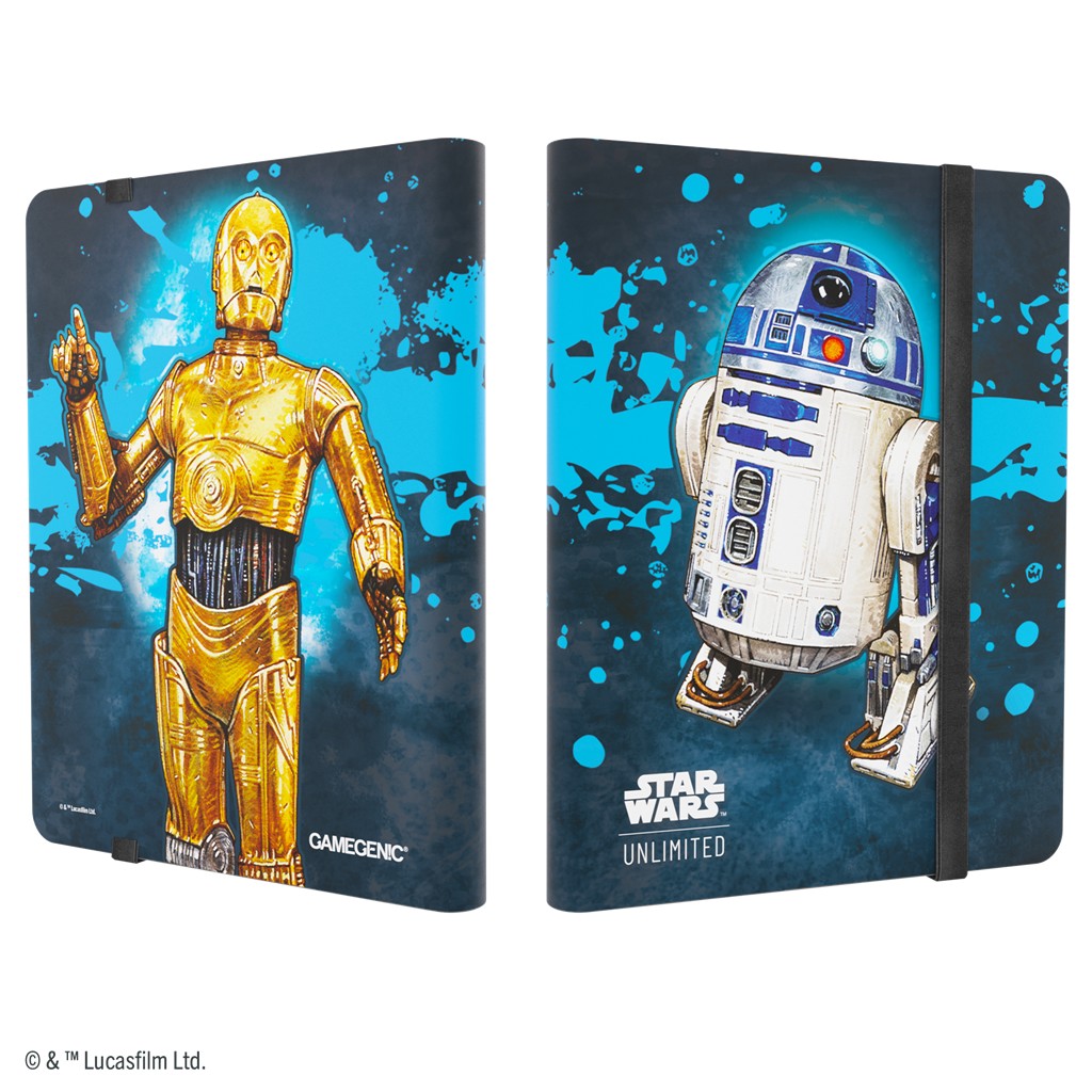 Star Wars Unlimited: A Lawless Time - 18-Pocket Album (C-3PO/R2-D2)