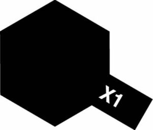 Tamiya: Acrylic Mini X-1 Black