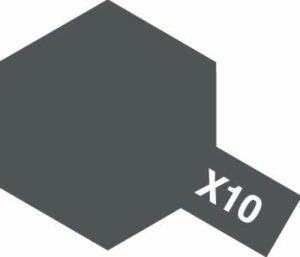 Tamiya: Acrylic Mini X-10 Gun Metal
