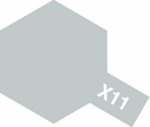 Tamiya: Acrylic Mini X-11 Chrome Silver