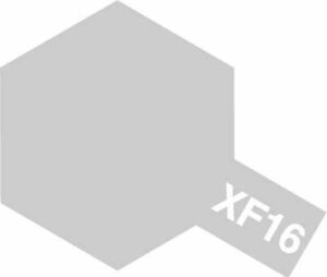 Tamiya: Acrylic Mini XF-16 Flat Aluminium