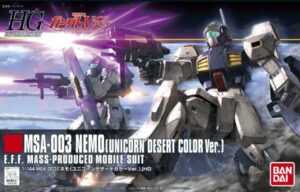 Gundam – 1/144 Hguc Nemo MSA-003 Unicorn Desert V