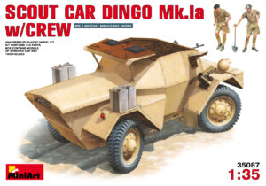 MiniArt: Scout Car Dingo Mk 1a w/crew 1/35