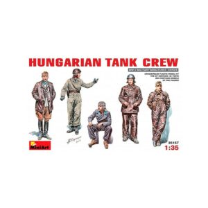 MiniArt: Figuras Hungarian Tank Crew, escala 1/35
